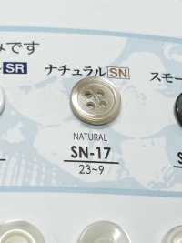 SN17 Botão Honka Shell-natural- IRIS subfoto