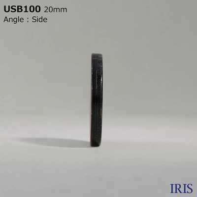 USB100 Material Natural Tingido De Madrepérola Com 2 Furos Frontais Botão Brilhante IRIS subfoto