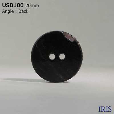 USB100 Material Natural Tingido De Madrepérola Com 2 Furos Frontais Botão Brilhante IRIS subfoto