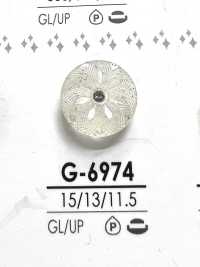 G6974 Botão De Cristal Rosa Ondulado Para Tingimento IRIS subfoto