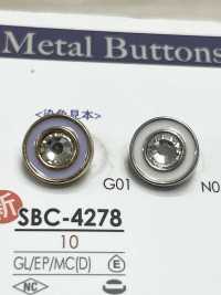 SBC4278 Botão De Metal Para Tingimento IRIS subfoto