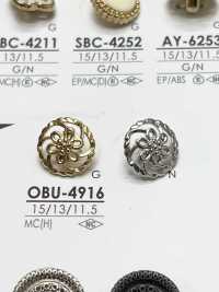 OBU4916 Botão De Metal IRIS subfoto