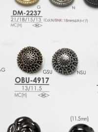 OBU4917 Botão De Metal IRIS subfoto
