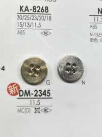 DM2345 Botão De Metal De 4 Orifícios IRIS subfoto