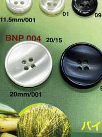 BNP-004 Botão Biopoliester 4 Furos IRIS subfoto