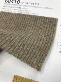 68410 Pique De Malha De Lã [uso De Fio De Lã Reciclado][Têxtil / Tecido] VANCET subfoto