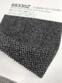 68330Z 1/10 Espinha De Peixe Etamina [Usa Linha De Lã Reciclada][Têxtil / Tecido] VANCET subfoto