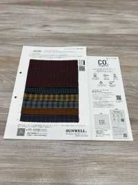 26199 Mini Cheque Fio Tingido De Algodão Orgânico Dos Anos 60[Têxtil / Tecido] SUNWELL subfoto