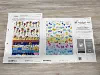 28066 Paralym Art Loomstate Print & # 65374; Fleur Et Papillon & # 65374;[Têxtil / Tecido] SUNWELL subfoto