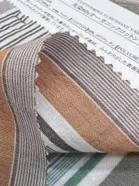 35464 Fios 60s Algodão Orgânico Shirring Big Multi Stripe[Têxtil / Tecido] SUNWELL subfoto