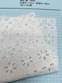 26023-1 Renda De Algodão AO Off White[Têxtil / Tecido] Kyowa Lace subfoto