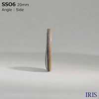 SSO6 Botão Brilhante De 2 Furos De Material Natural Shell IRIS subfoto