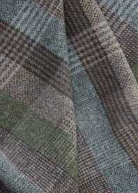 3-BA47 HARRIS Harris Tweed Herringbone Check[Têxtil / Tecido] Takisada Nagoya subfoto