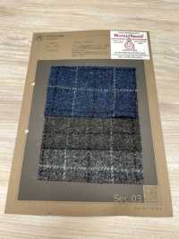 3-HB314 HARRIS Harris Tweed Melange Wind Pane[Têxtil / Tecido] Takisada Nagoya subfoto