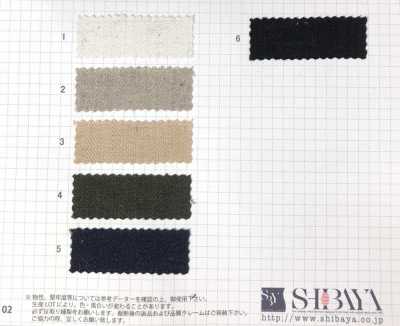 SB60302 1/40 De Fio Tingido De Linho Espinha[Têxtil / Tecido] SHIBAYA subfoto