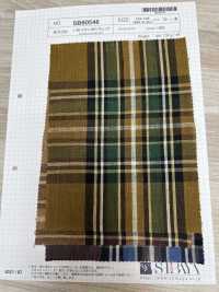 SB60546 1/60 Linen Big Check[Têxtil / Tecido] SHIBAYA subfoto