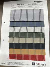 SB60910 1/60 Linen Stripe[Têxtil / Tecido] SHIBAYA subfoto