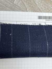 SB60970 Fio Tingido De Linho 1/40 Linho Herringbone Stripe[Têxtil / Tecido] SHIBAYA subfoto