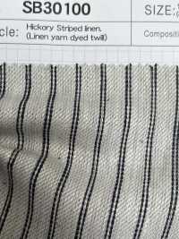 SB30100 Hickory Striped Linen[Têxtil / Tecido] SHIBAYA subfoto