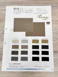 2713 Greasetone 30/- Sarja Penteada Stretch Dye Pigmento Tingido[Têxtil / Tecido] VANCET subfoto