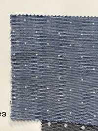 4101 Padrão De Bolinhas Dungaree Tingido Com 20 Fios[Têxtil / Tecido] VANCET subfoto