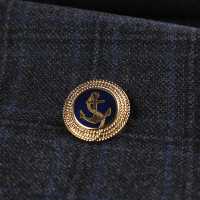 221 Botões De Metal Para Ternos Domésticos E Jaquetas Dourado / Azul Marinho[Botão] Yamamoto(EXCY) subfoto