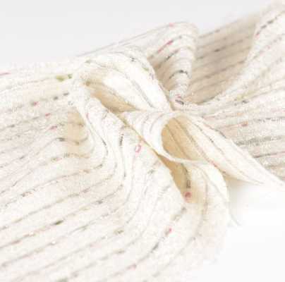 Z7544 LINTON Linton Tweed Feito Na Inglaterra Têxtil Branco X Rosa X Cinza LINTON subfoto
