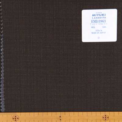 EMD3963 Coleção De Lã Fina Vintage Micro Padrão Marrom Escuro[Têxtil] Miyuki Keori (Miyuki) subfoto
