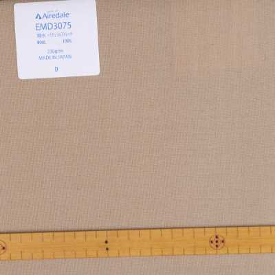 EMD3075 Miyuki Tropical Spring / Summer Classic Plain Weave Material Airdale Plain Beige[Têxtil] Miyuki Keori (Miyuki) subfoto