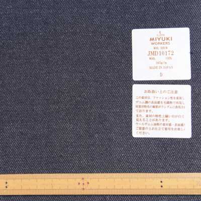 JMD10172 Workers High Density Workwear Woven Wool Denim Blue Navy[Têxtil] Miyuki Keori (Miyuki) subfoto