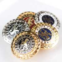 550 Botões De Metal Para Ternos Domésticos E Jaquetas Dourado / Azul Marinho[Botão] Kogure Button Mfg. Co., Ltd. subfoto