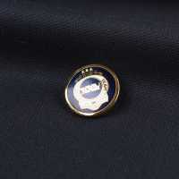 EX243 Botões De Metal Para Ternos Domésticos E Jaquetas Dourado / Marinho[Botão] Yamamoto(EXCY) subfoto
