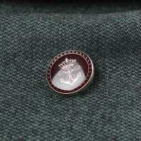 EX258 Botões De Metal Para Ternos Domésticos E Jaquetas Prata / Vermelho[Botão] Yamamoto(EXCY) subfoto