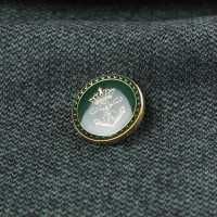 EX259 Botões De Metal Para Ternos Domésticos E Jaquetas Dourado / Verde[Botão] Yamamoto(EXCY) subfoto