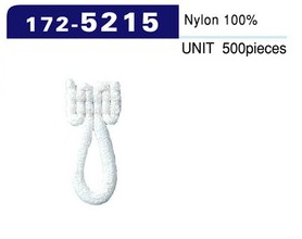 172-5215 Botão Loop Woolly Nylon Tipo Médio (500 Peças)[Botão Loop Sapo Botão] DARIN