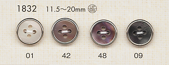 1832 Botões De Camisa De Luxo Elegante[Botão] DAIYA BUTTON