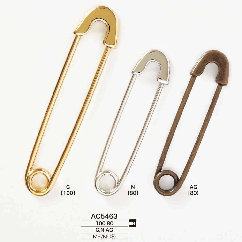 AC5463 Alfinete De Colcha AC5463 2 Tamanhos 3 Variações De Cores[Produtos Diversos E Outros] IRIS