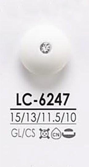LC6247 Botão De Cristal Rosa Ondulado Para Tingimento IRIS