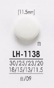 LH1138 Da Camisa Ao Casaco Preto E Botões De Tingimento[Botão] IRIS