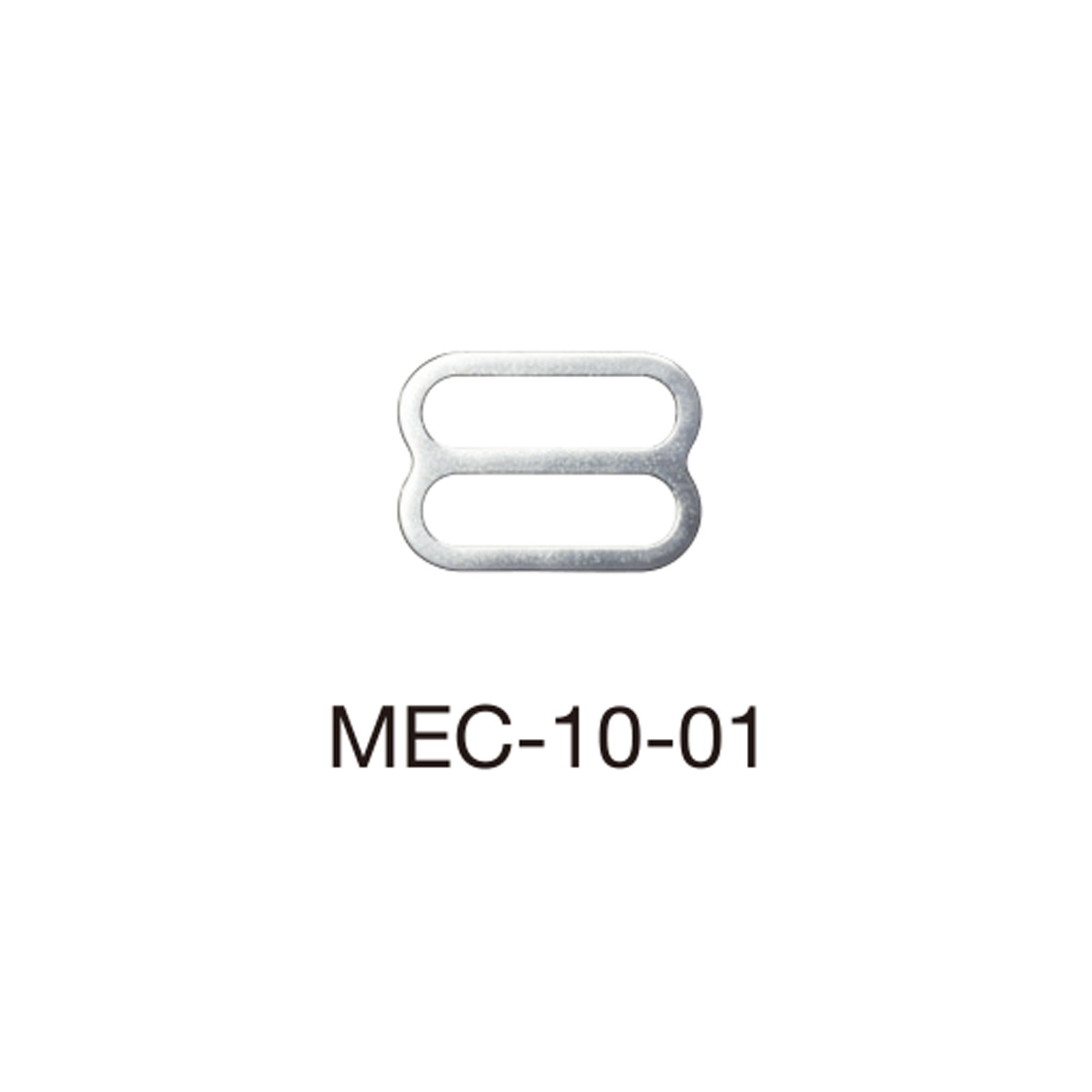 MEC10-01 Ajustador De Alça De Sutiã Para Tecido Fino 10mm * Compatível Com Detector De Agulha[Fivelas E Anel] Morito