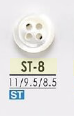 ST8 Botão Shell Shell 4 Furos IRIS