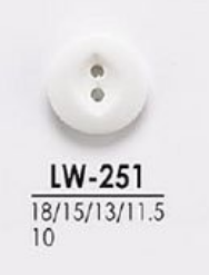 LW251 Botões De Tingimento Para Roupas Leves, Como Camisas E Camisas Pólo[Botão] IRIS