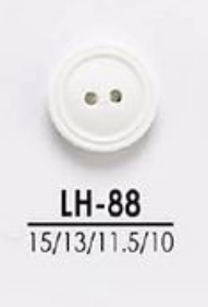 LH88 Botões De Tingimento Para Roupas Leves, Como Camisas E Camisas Pólo[Botão] IRIS