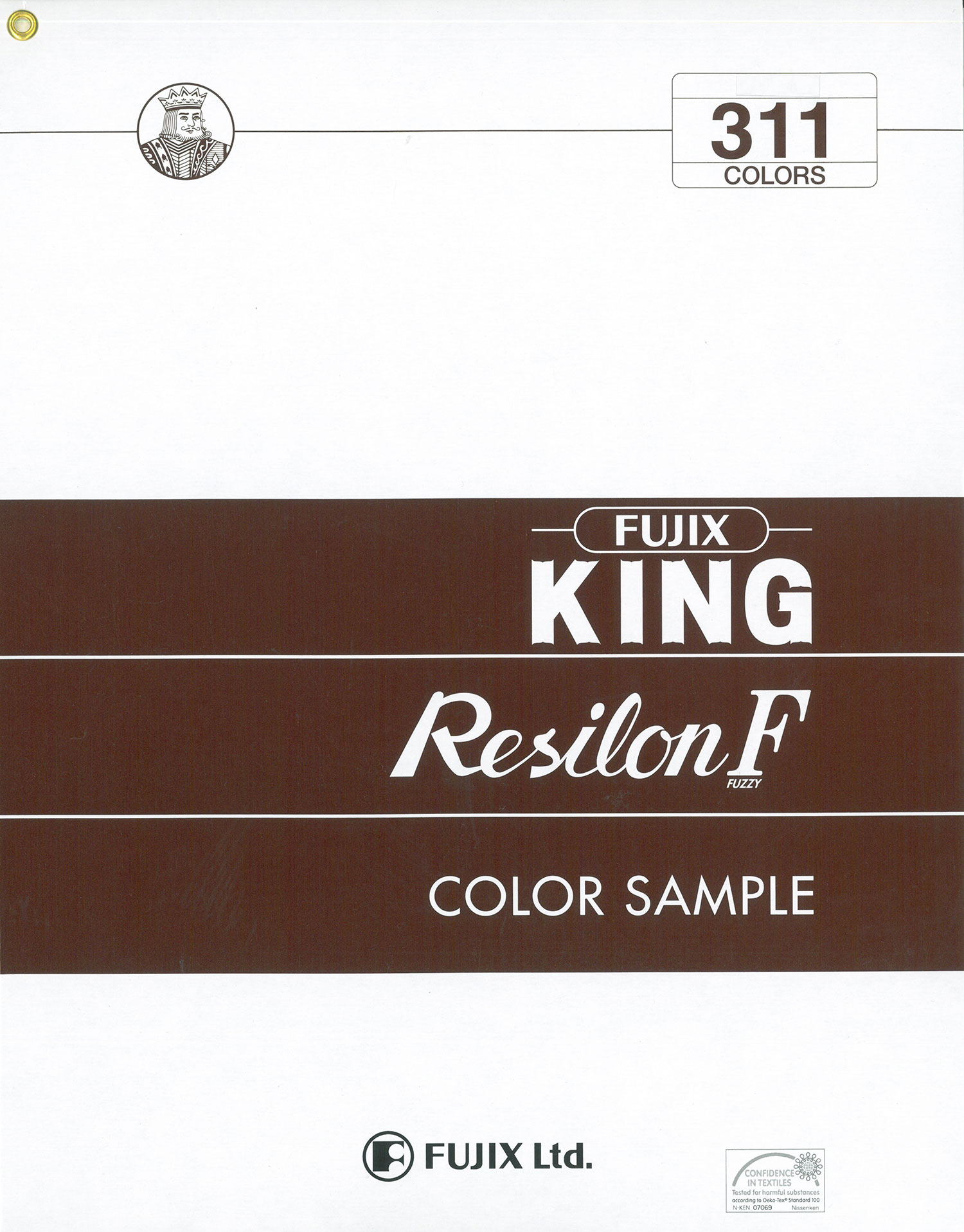 FUJIX-SAMPLE-7 KING Resilon FUZZY[Cartão De Amostra] FUJIX