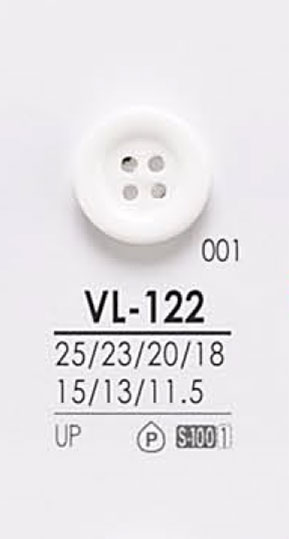 VL122 Botão Para Tingimento IRIS