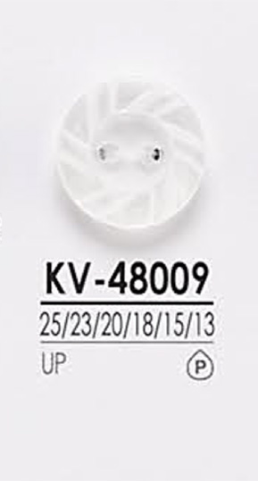 KV48009 Botão Simples De Poliéster Com 2 Furos IRIS