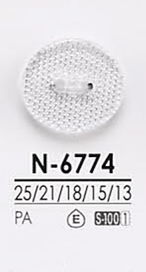 N6774 Botão De Corte De Diamante Para Tingimento IRIS