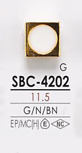 SBC4202 Botão De Metal Para Tingimento IRIS
