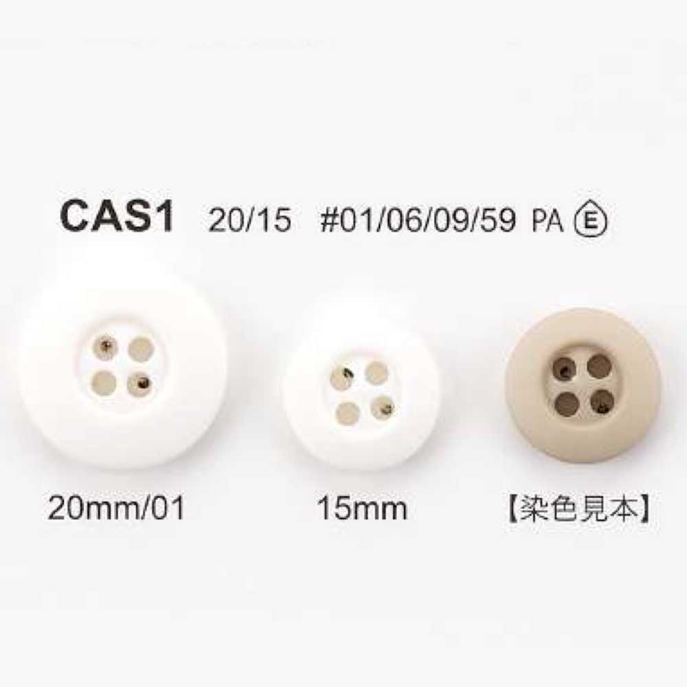 CAS-1 Botão De Bio-nylon Com 4 Orifícios IRIS