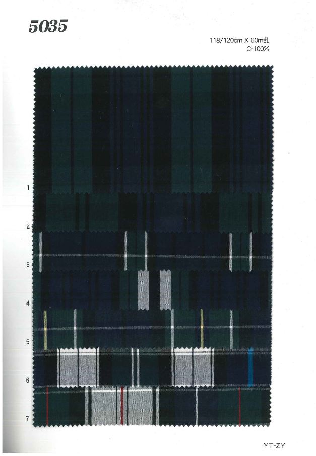 MU5035 Verificar[Têxtil / Tecido] Ueyama Textile
